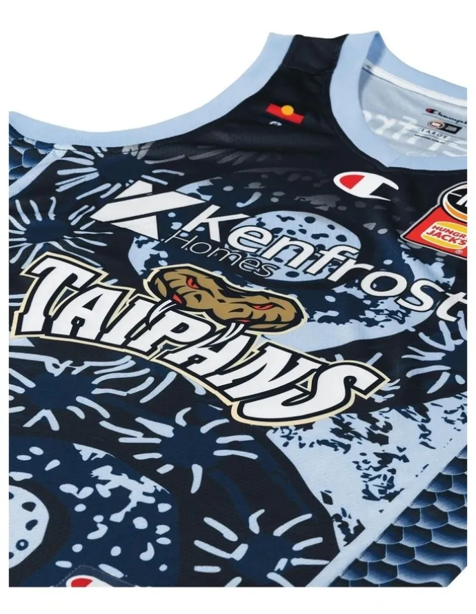 NBL Store Cairns Taipans 25/26 Jack McVeigh Indigenous Jersey in Navy