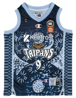 NBL Store Cairns Taipans 25/26 Jack McVeigh Indigenous Jersey in Navy