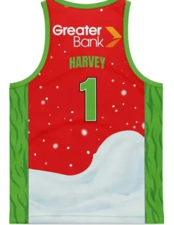 NBL Store Illawarra Hawks 25/26 Christmas Jersey in Tyler Harvey