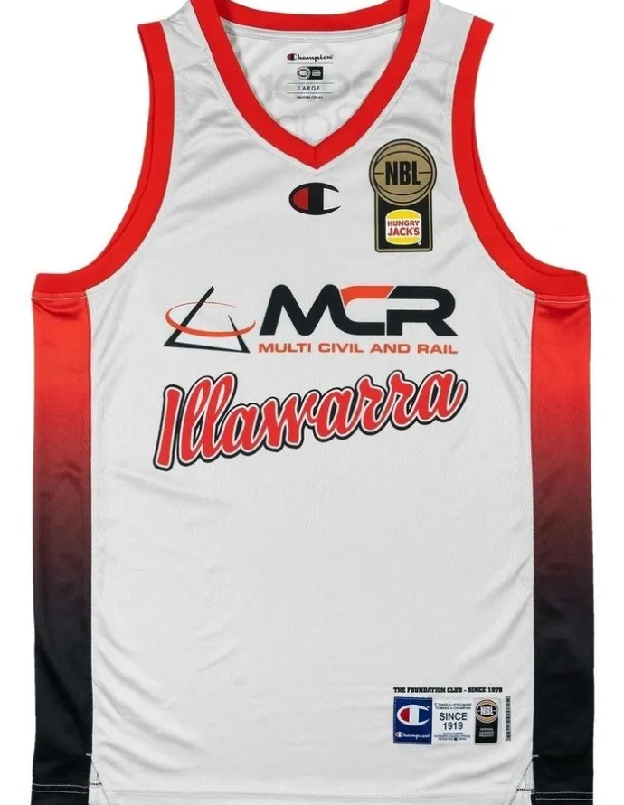 NBL Store Illawarra Hawks 25/26 HoopsFest Jersey in Grey