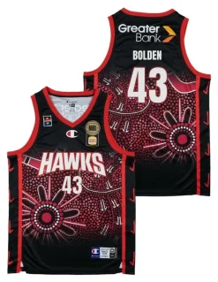 NBL Store Illawarra Hawks 25/26 Indigenous Jersey in Black