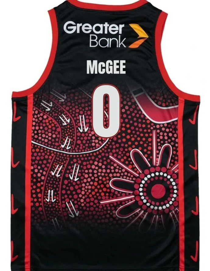 NBL Store Illawarra Hawks 25/26 Indigenous Jersey in Black