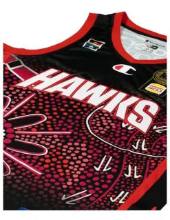 NBL Store Illawarra Hawks 25/26 Indigenous Jersey in Black