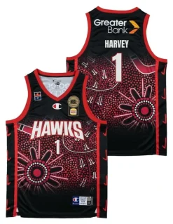 NBL Store Illawarra Hawks 25/26 Indigenous Jersey in Black