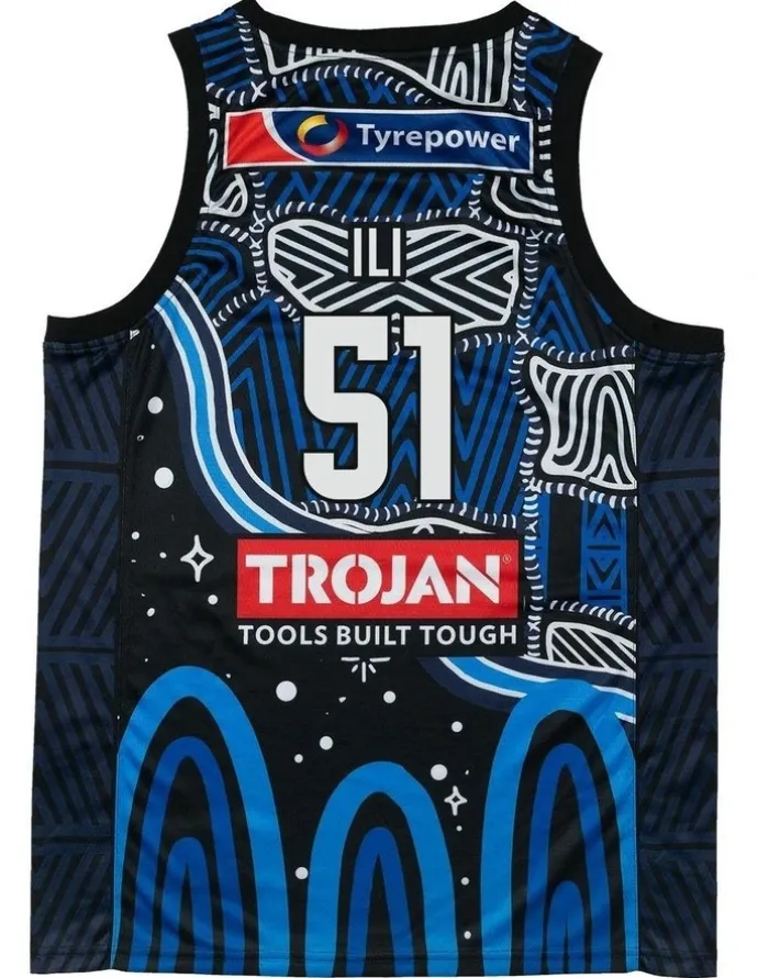 NBL Store Melbourne United 25/26 Indigenous Jersey in Shea Ili