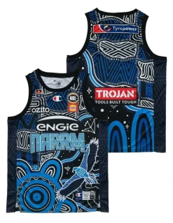 NBL Store Melbourne United 25/26 Indigenous Jersey in Black