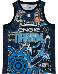 NBL Store Melbourne United 25/26 Indigenous Jersey in Dash Daniels