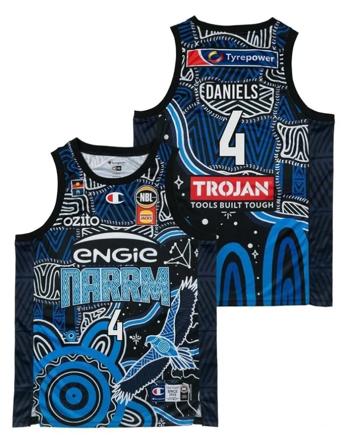 NBL Store Melbourne United 25/26 Indigenous Jersey in Dash Daniels