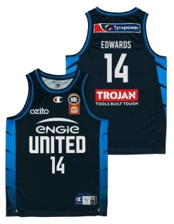 NBL Store Melbourne United 25/26 Jesse Edwards Primary Jersey in Navy
