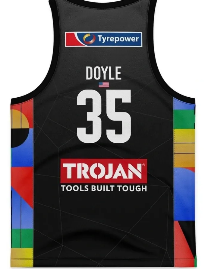 NBL Store Melbourne United 25/26 Multicultural Jersey in Black