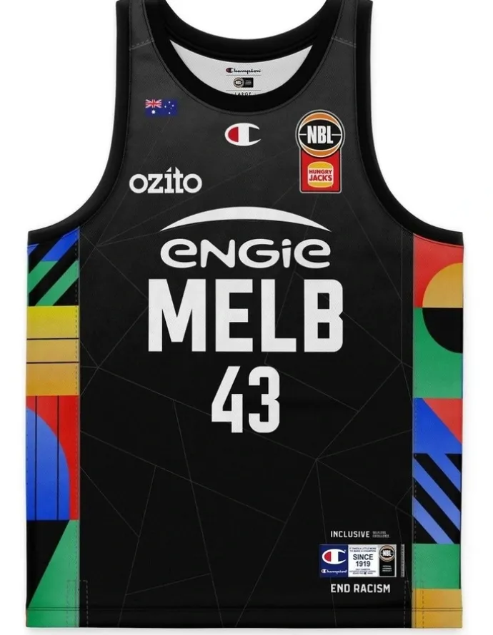 NBL Store Melbourne United 25/26 Multicultural Jersey in Chris Goulding