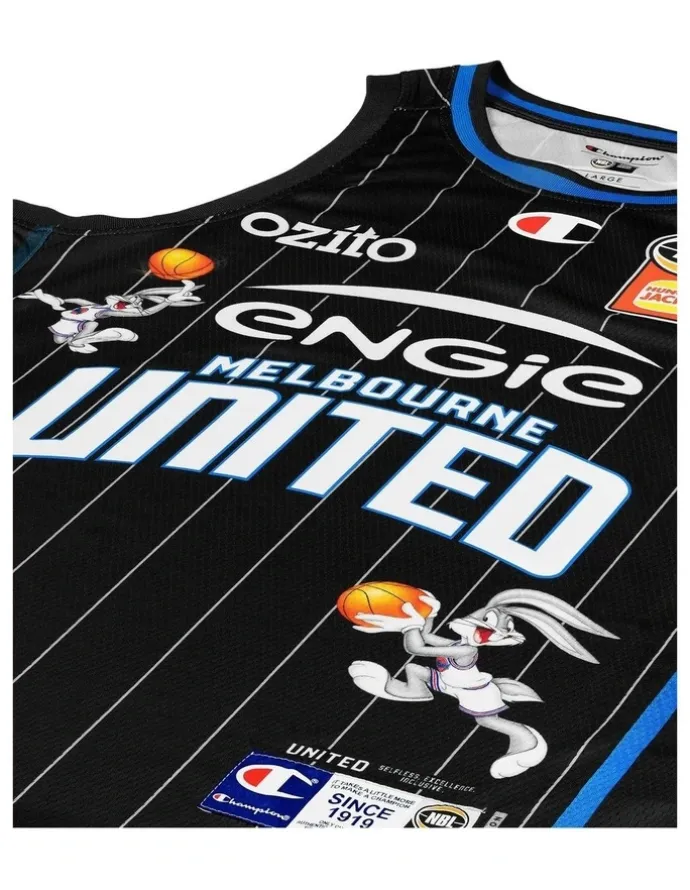 NBL Store Melbourne United 25/26 Space Jam Jersey in Black
