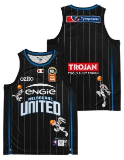 NBL Store Melbourne United 25/26 Space Jam Jersey in Black