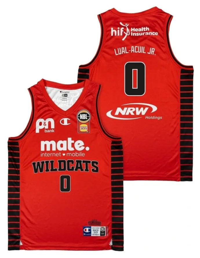 NBL Store Perth Wildcats 25/26 HoopsFest Jersey in Red