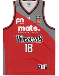 NBL Store Perth Wildcats 25/26 Retro Round Jersey in Mason Jones