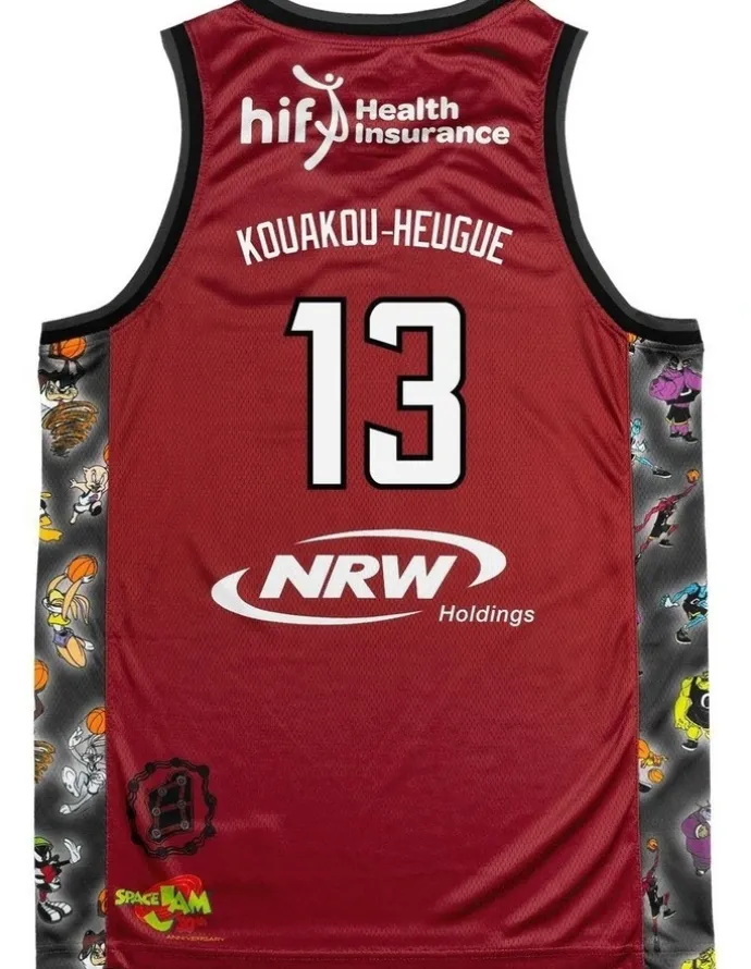 NBL Store Perth Wildcats 25/26 Space Jam Jersey in Noa Kouakou-Heugue