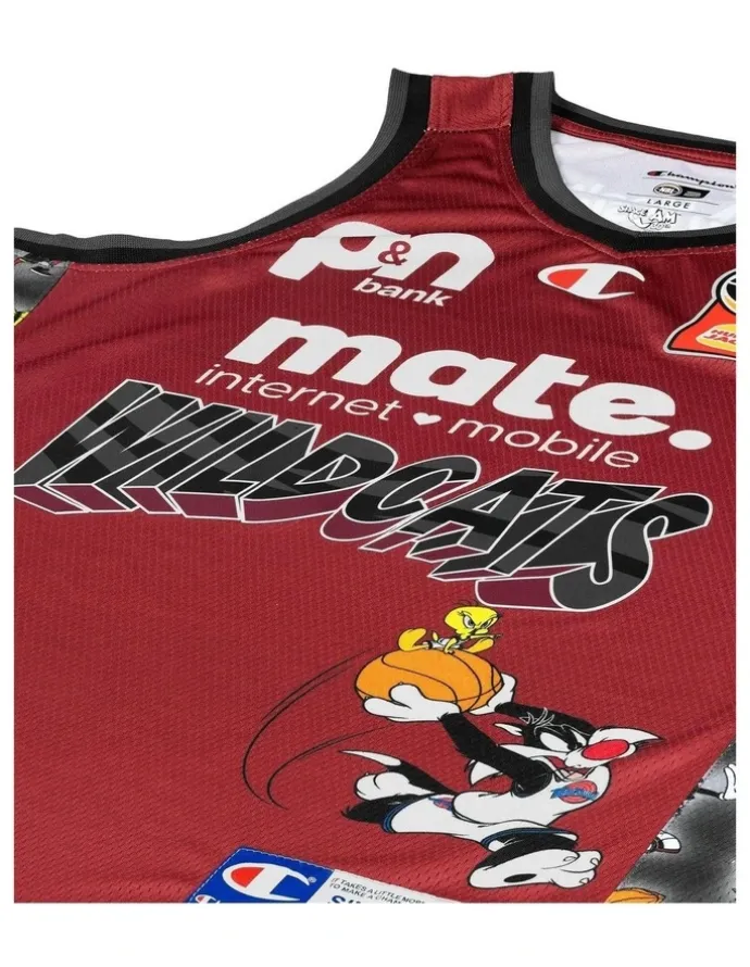 NBL Store Perth Wildcats 25/26 Space Jam Jersey in Noa Kouakou-Heugue