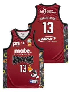 NBL Store Perth Wildcats 25/26 Space Jam Jersey in Noa Kouakou-Heugue