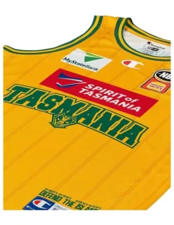 NBL Store Tasmania JackJumpers 25/26 HoopsFest Jersey in Yellow