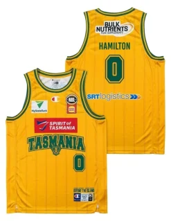 NBL Store Tasmania JackJumpers 25/26 HoopsFest Jersey in Yellow