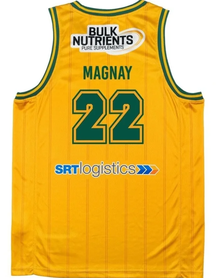 NBL Store Tasmania JackJumpers 25/26 HoopsFest Jersey in Yellow