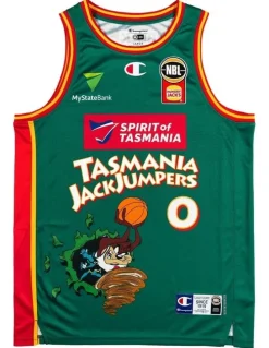 NBL Store Tasmania JackJumpers Space Jam Jersey 25/26 in Bryce Hamilton