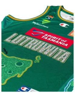 NBL Store Tasmania JackJumpers 25/26 Indigenous Jersey in Bryce Hamilton