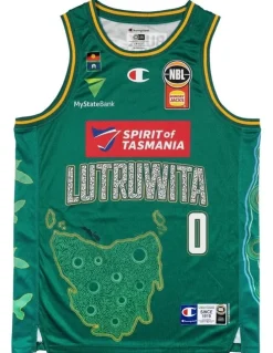 NBL Store Tasmania JackJumpers 25/26 Indigenous Jersey in Bryce Hamilton