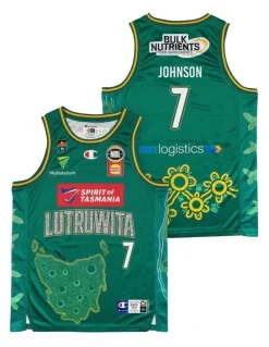 NBL Store Tasmania JackJumpers 25/26 Indigenous Jersey in David Johnson