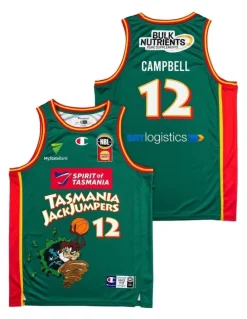 NBL Store Tasmania JackJumpers 25/26 Space Jam Jersey in Green
