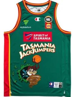 NBL Store Tasmania JackJumpers 25/26 Space Jam Jersey in Green