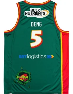 NBL Store Tasmania JackJumpers Majok Deng 25/26 Space Jam Jersey in Green