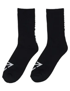 Nena & Pasadena Training Mix Socks 2 Pack in Jet Black