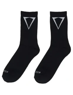 Nena & Pasadena Training Mix Socks 2 Pack in Jet Black