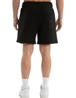Nena & Pasadena AFL Carlton Prime Trackshorts in Jet Black