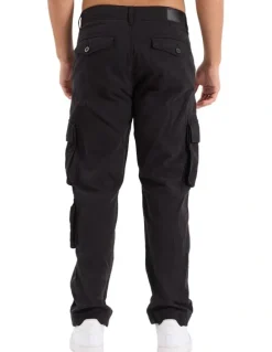 Nena & Pasadena Colby Cargo Pant in Black