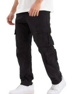 Nena & Pasadena Colby Cargo Pant in Black