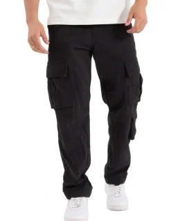 Nena & Pasadena Colby Cargo Pant in Black