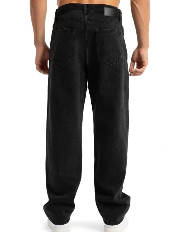 Nena & Pasadena Drive Athletic Baggy Jean in Blue