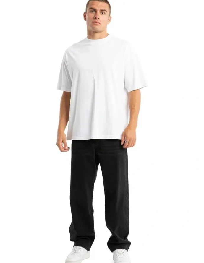 Nena & Pasadena Drive Athletic Baggy Jean in Blue