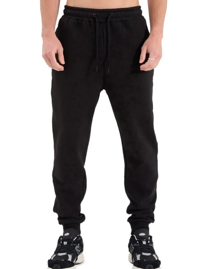 Nena & Pasadena Supply Skinny Trackpant in Black