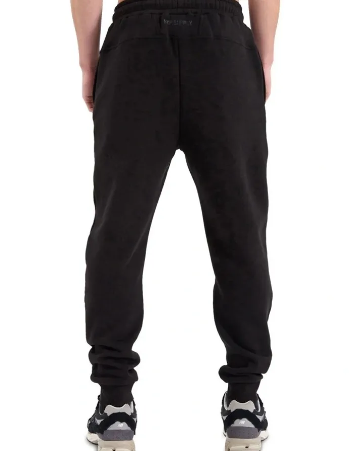 Nena & Pasadena Supply Skinny Trackpant in Black