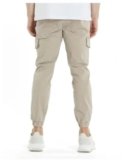 Nena & Pasadena Thundercat Jogger in Beige