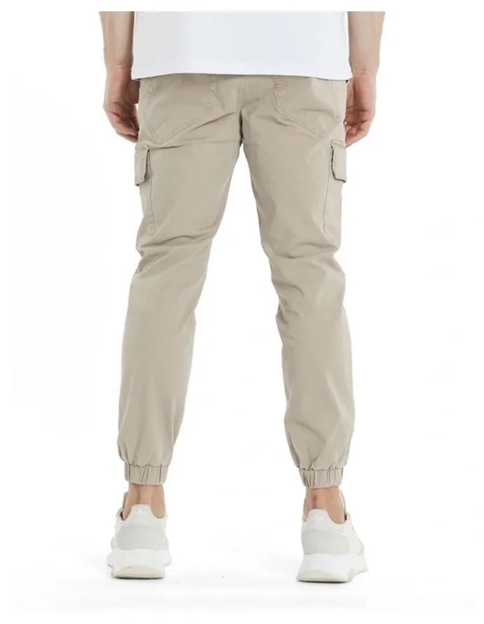 Nena & Pasadena Thundercat Jogger in Beige