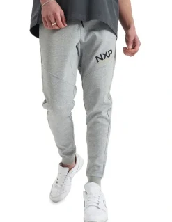 Nena & Pasadena Turret Slim Trackpant in Grey