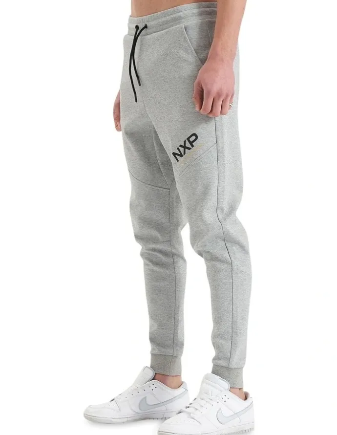 Nena & Pasadena Turret Slim Trackpant in Grey