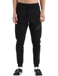 Nena & Pasadena Turret Slim Trackpant in Black