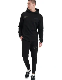 Nena & Pasadena Turret Slim Trackpant in Black