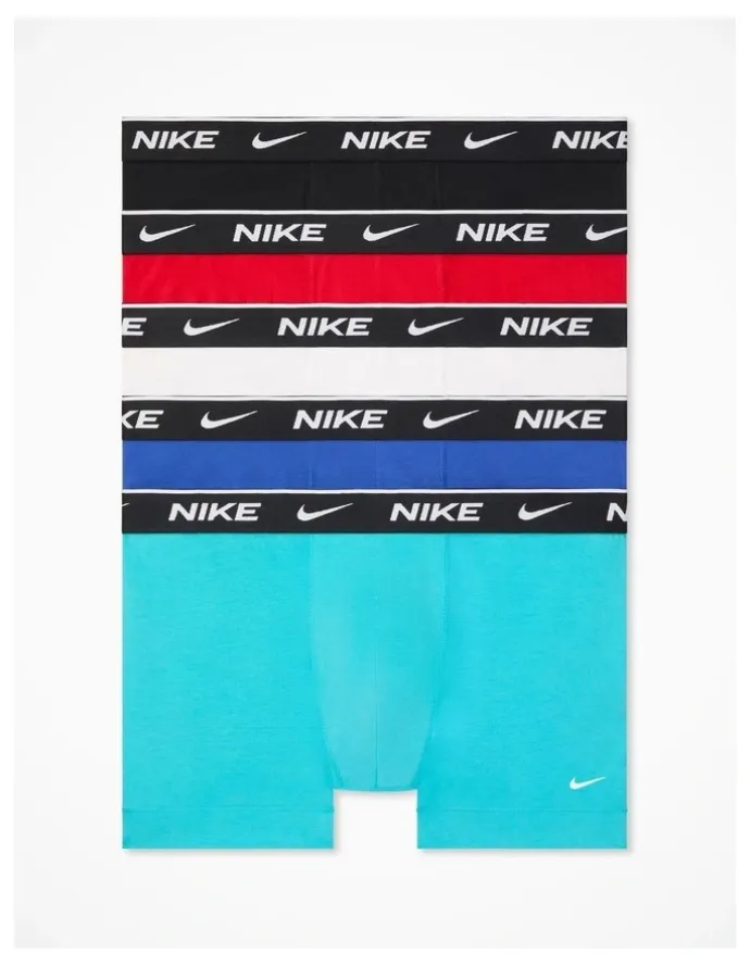 Nike Essential Cotton Trunks 5 Pack in Multi