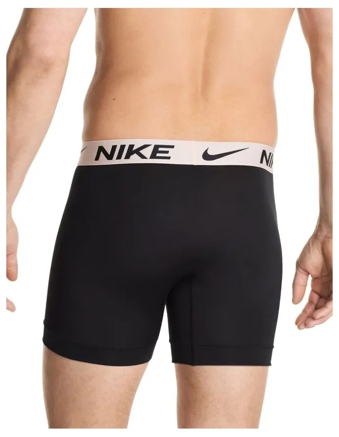 Nike Essential Micro Boxer Briefs 3 Pack in Multi